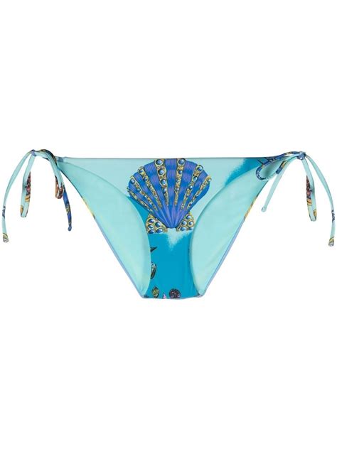 versace bikini blau|versace bikini bottoms.